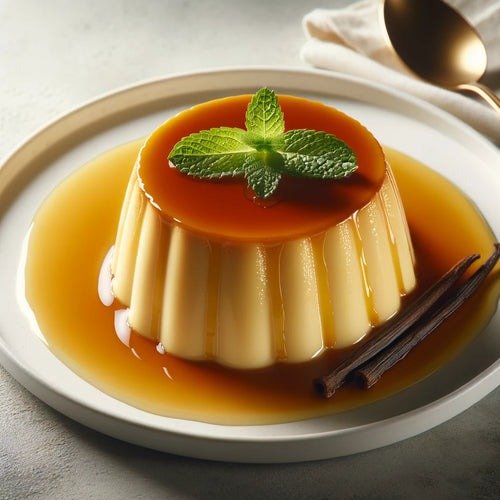 Flan de Vainilla Light: Deliciosa opción sin azúcar con Dulcilight