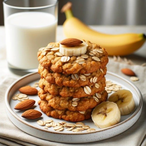 Galletas de Avena y Plátano Light