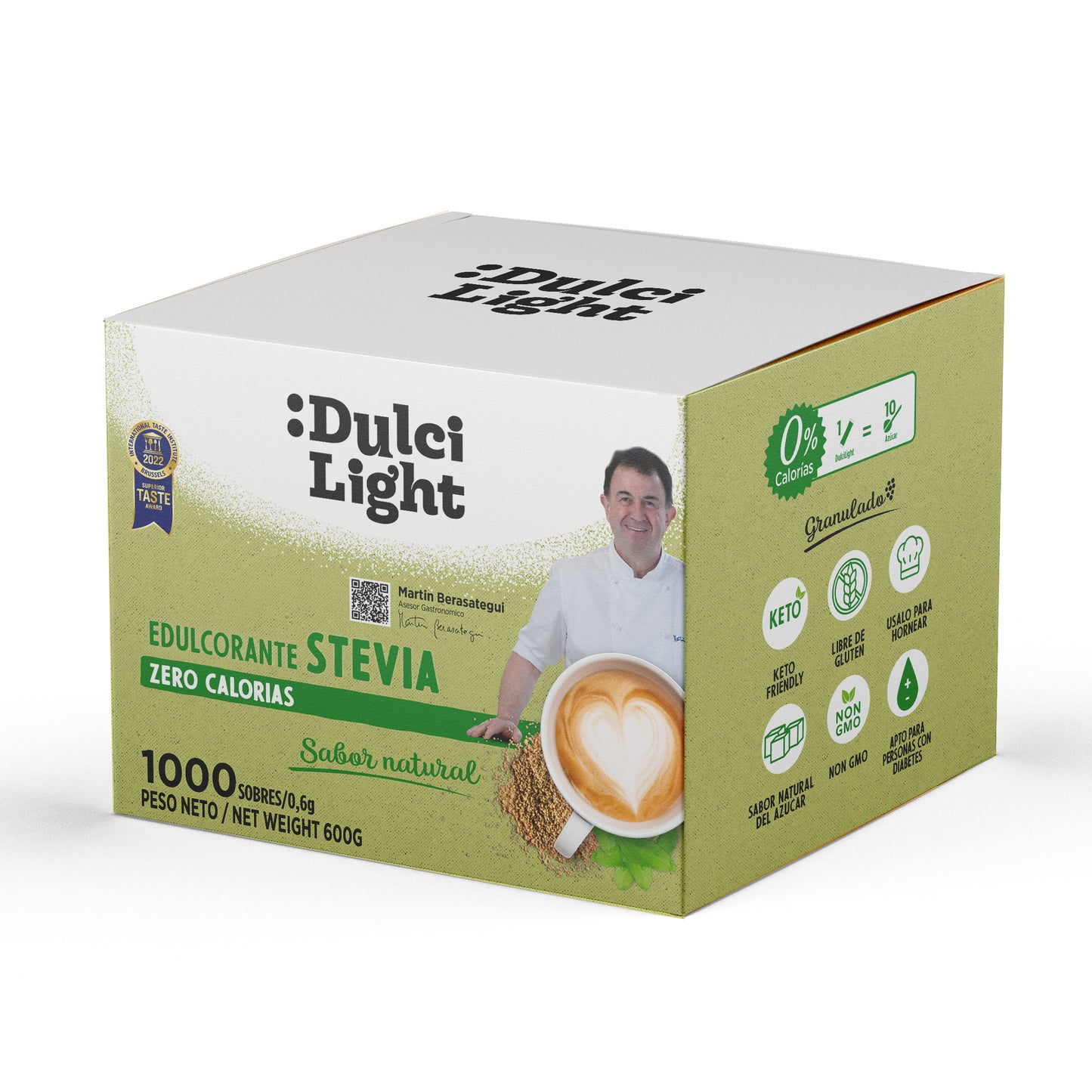 Edulcorante Stevia 1000 sobres
